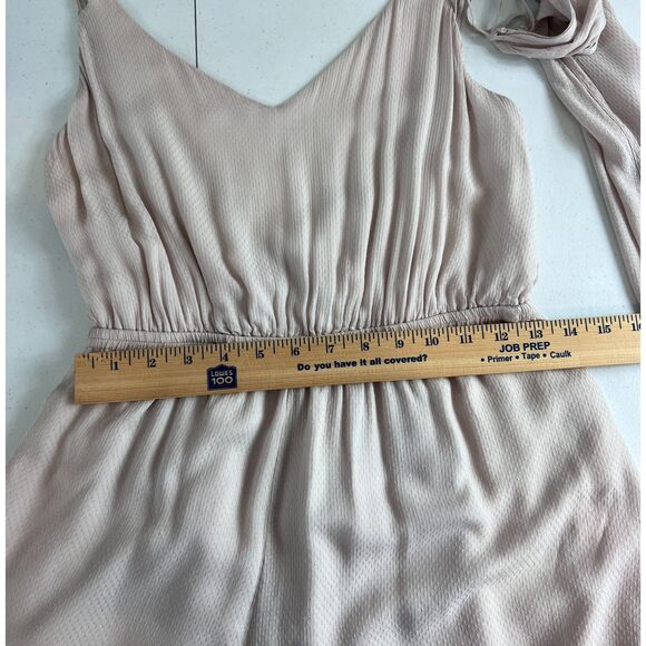Some Days Lovin Women's Blush Pink Romper Adjustable Spaghetti Straps Size S - Picture 7 of 10